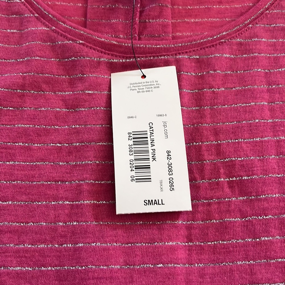 A.N.A. Catalina Pink Top Size S - Picture 4 of 5